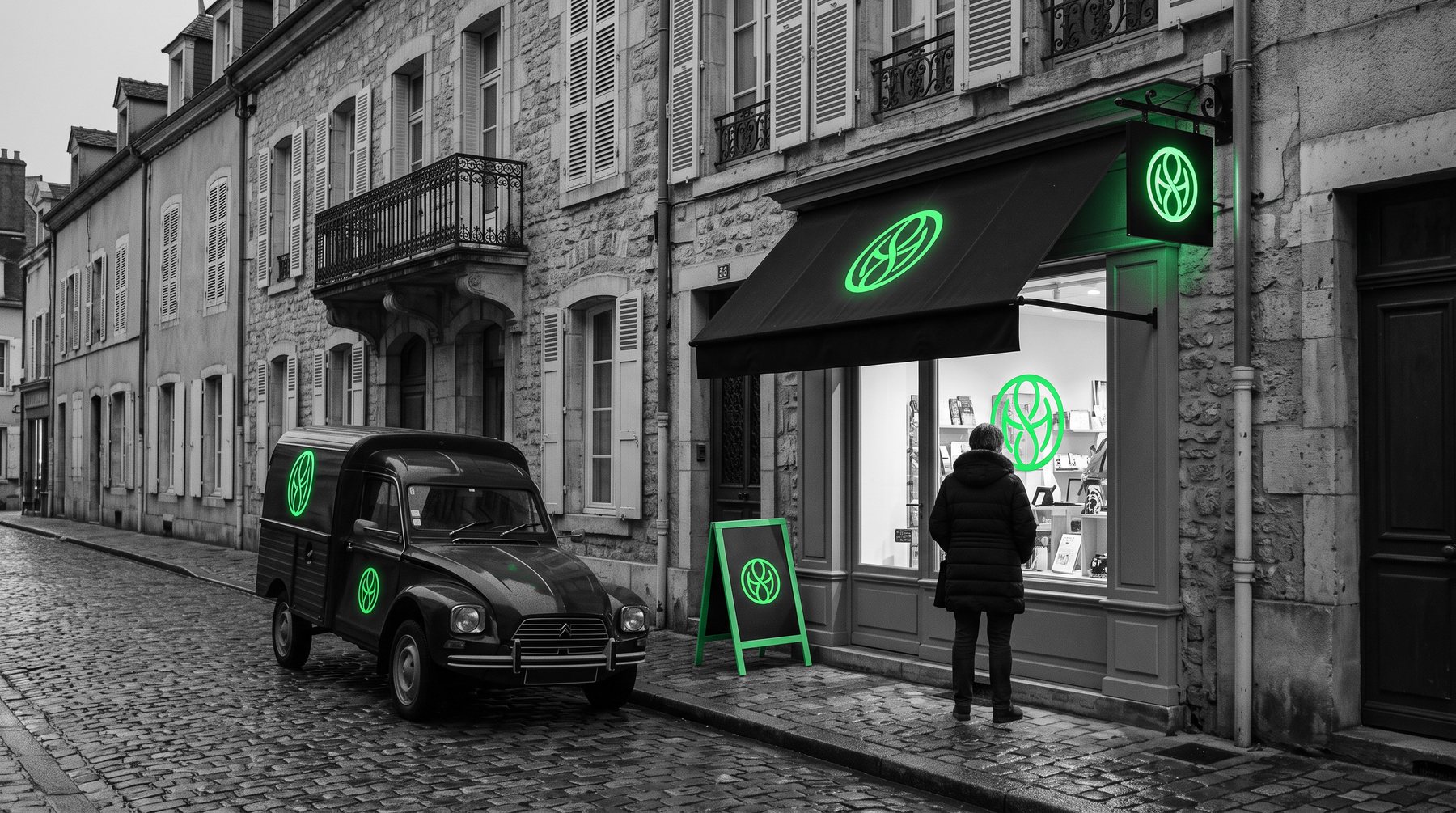 Atelier d'identité de marque à l'agence
